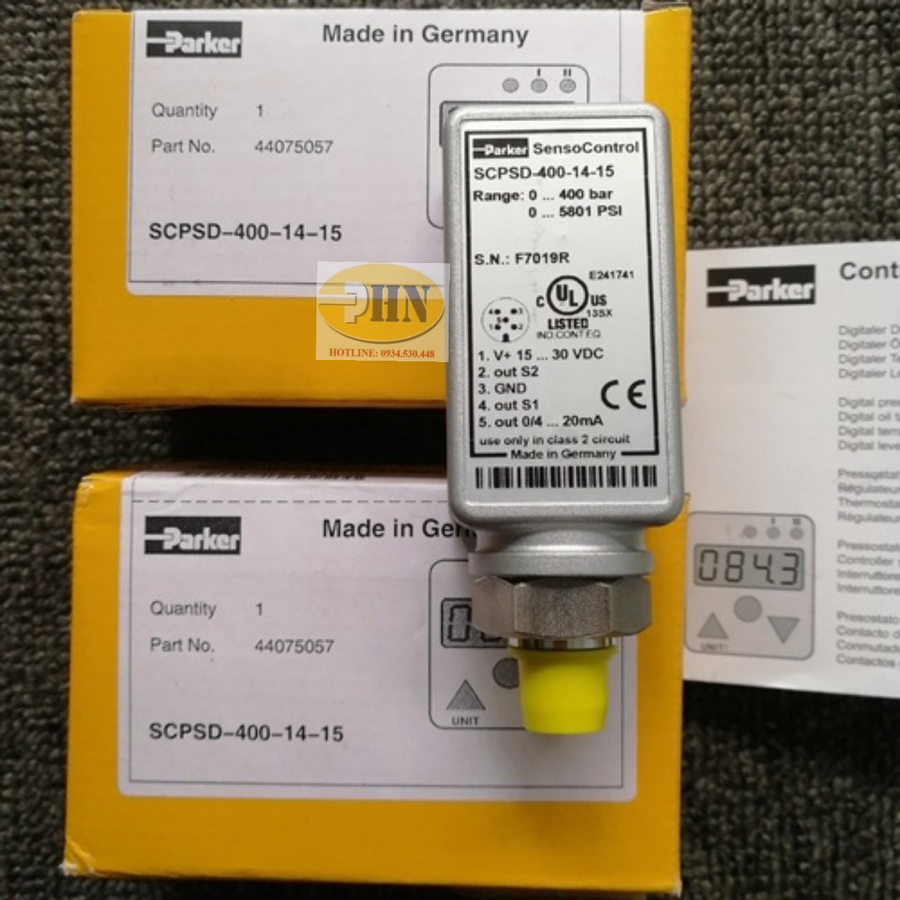 Cảm Biến Áp Suất SCPSD-400-14-15