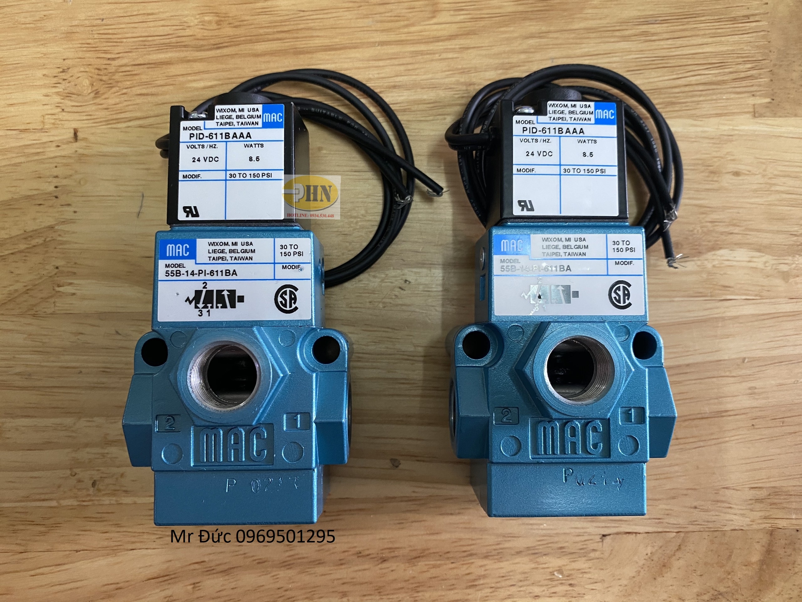 Van khí nén 55B-14-PI-611BA