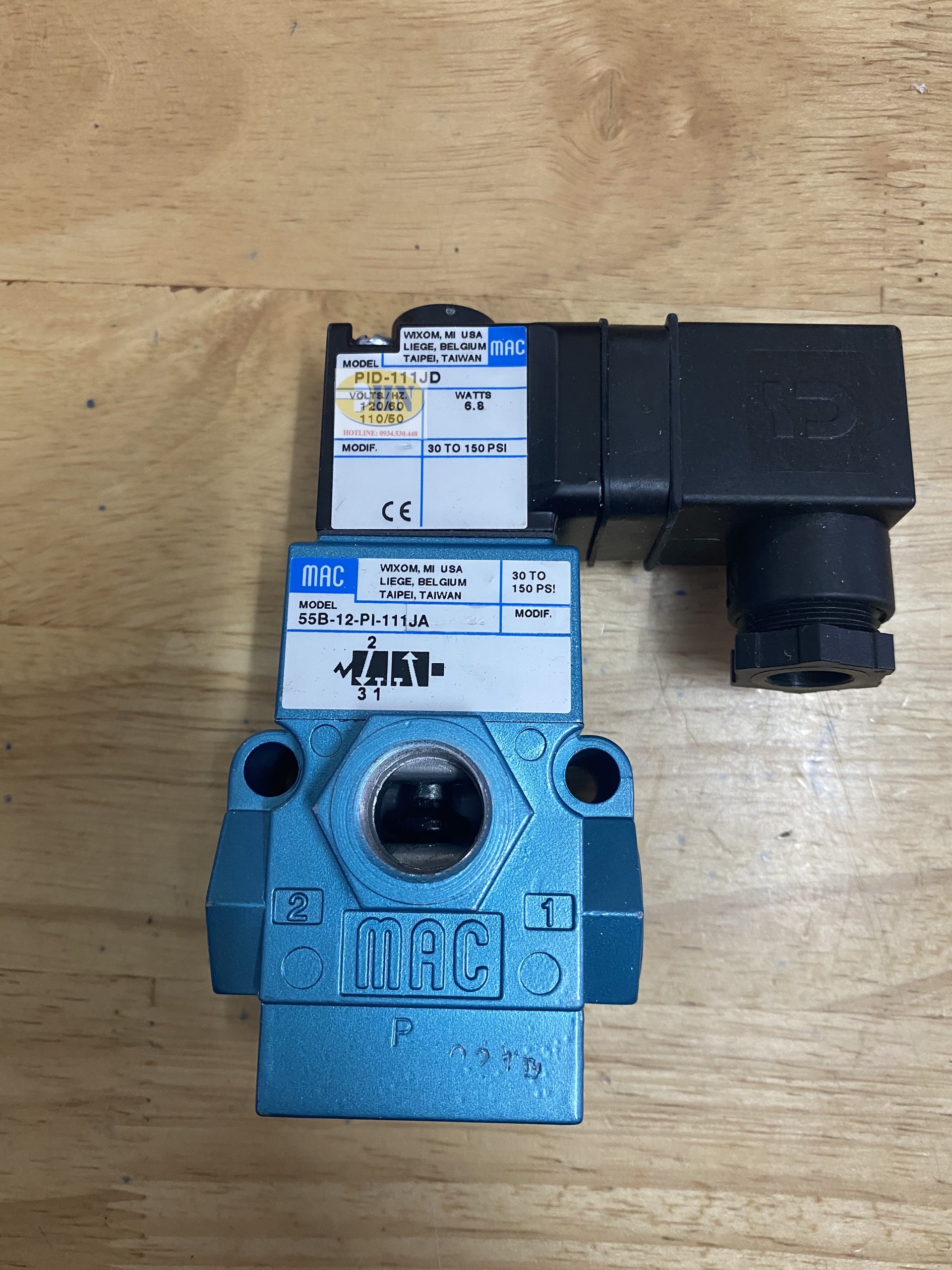 Van MAC 55B-12-PI-111JA