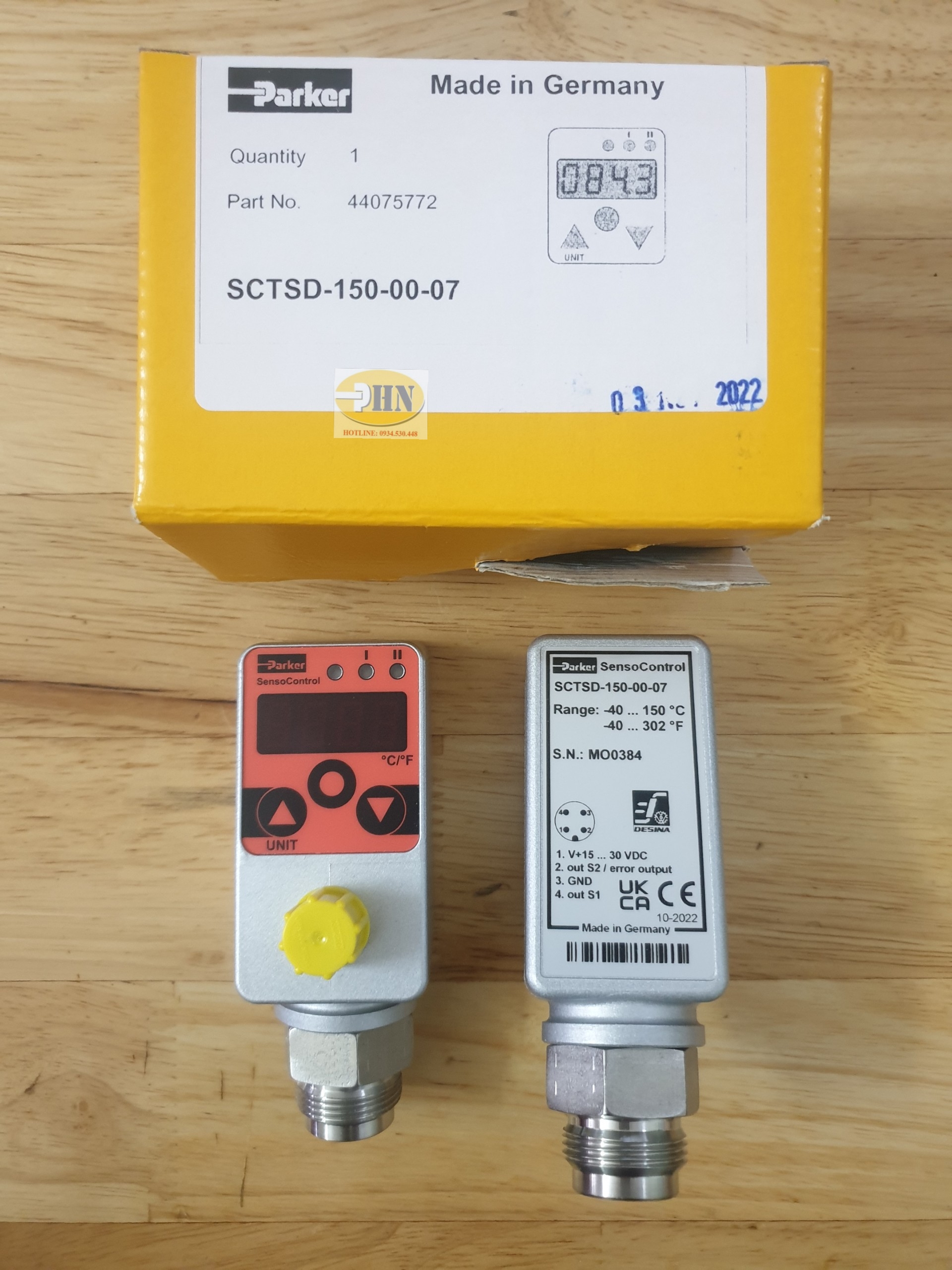 Bộ điều khiển nhiệt độ SCTSD-150-00-07