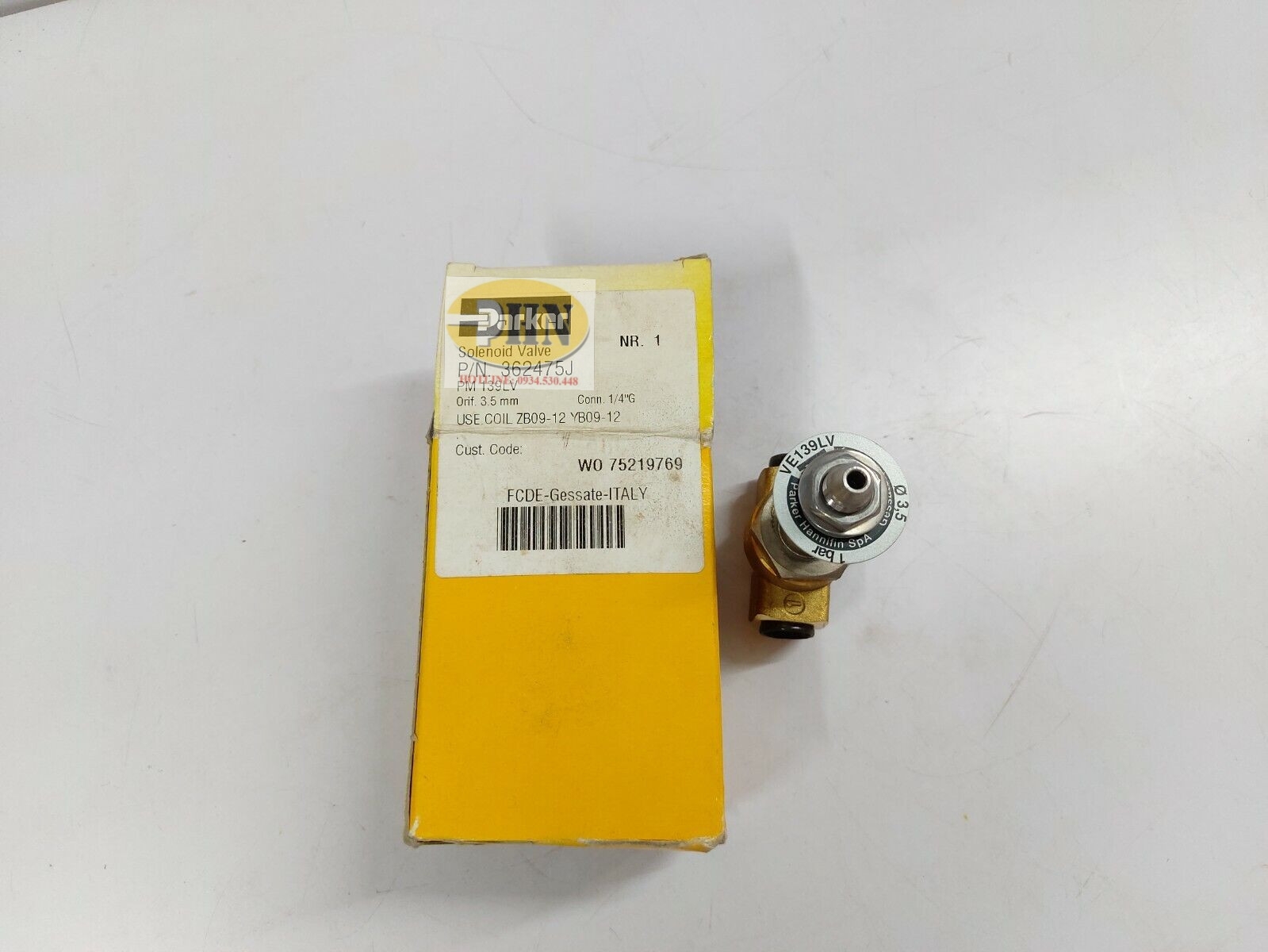 Van điện từ Parker 362475J VE139LV