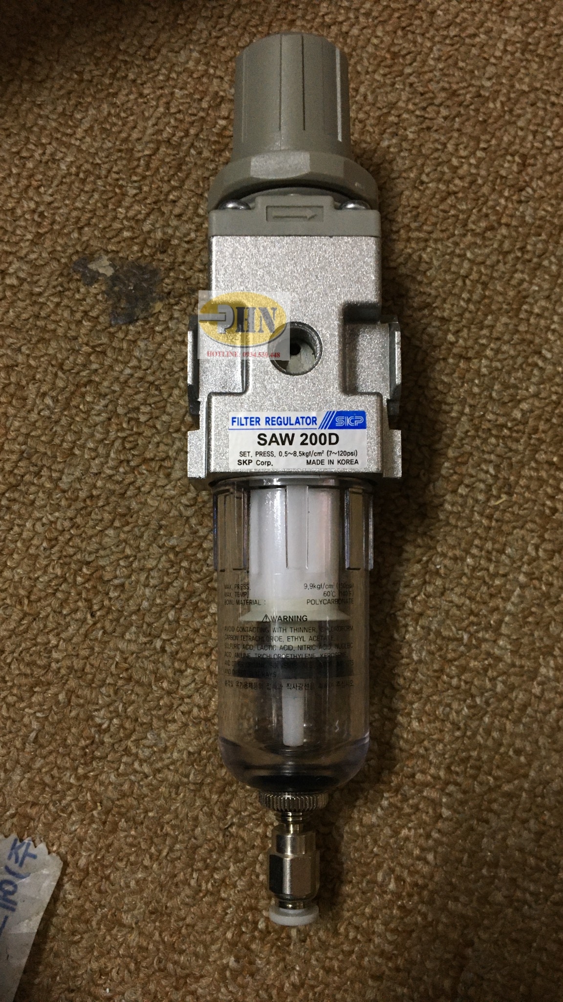 Bộ lọc khí SAW200-02BG