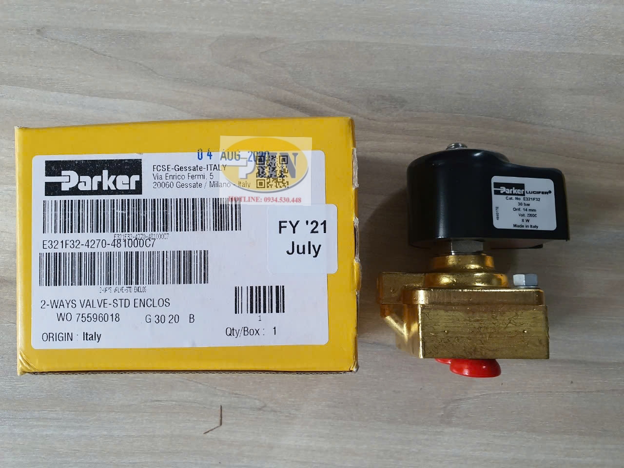 VAN ĐIỆN TỪ PARKER E321F32−4270−481000C7