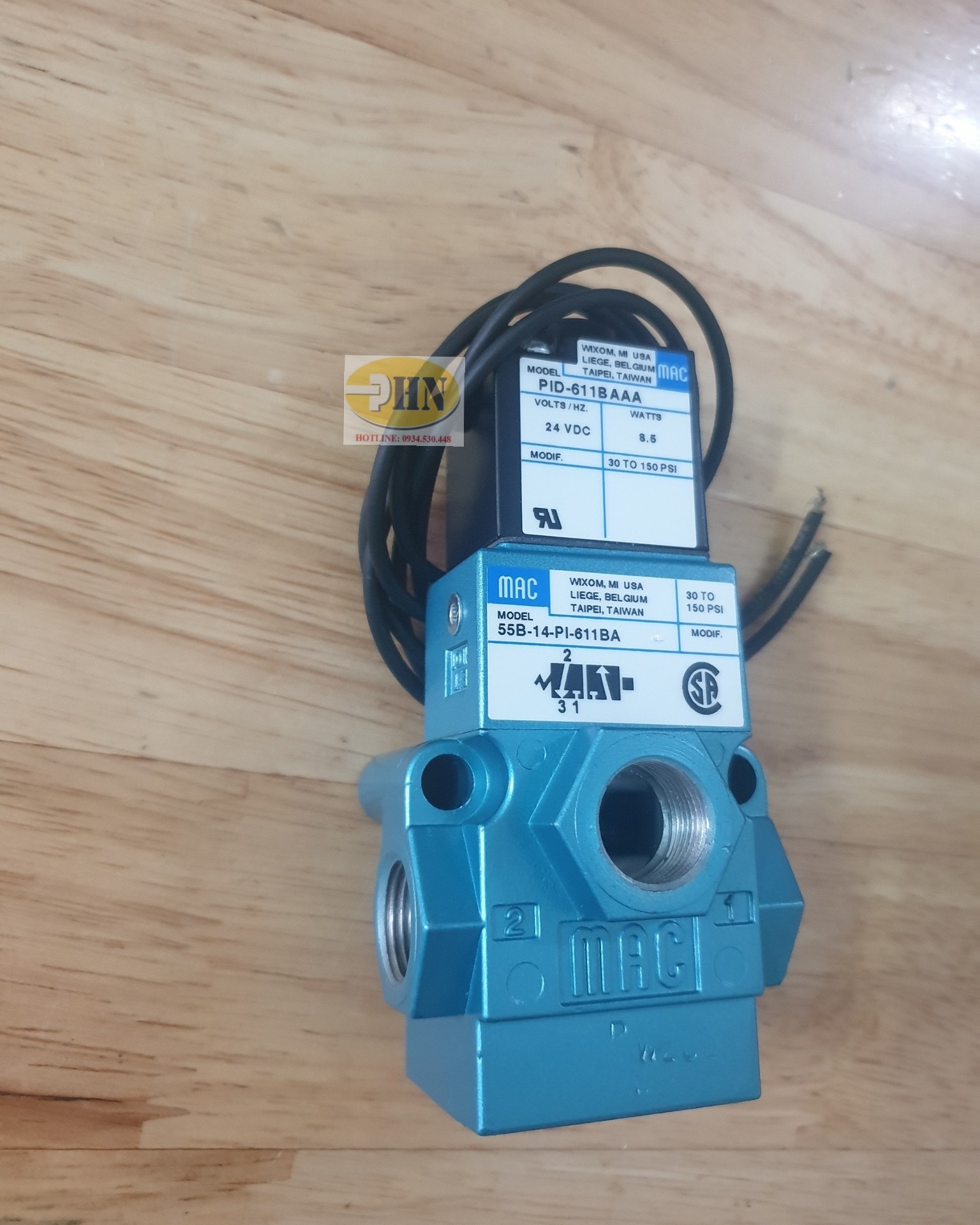 Van khí nén 55B-14-PI-611BA