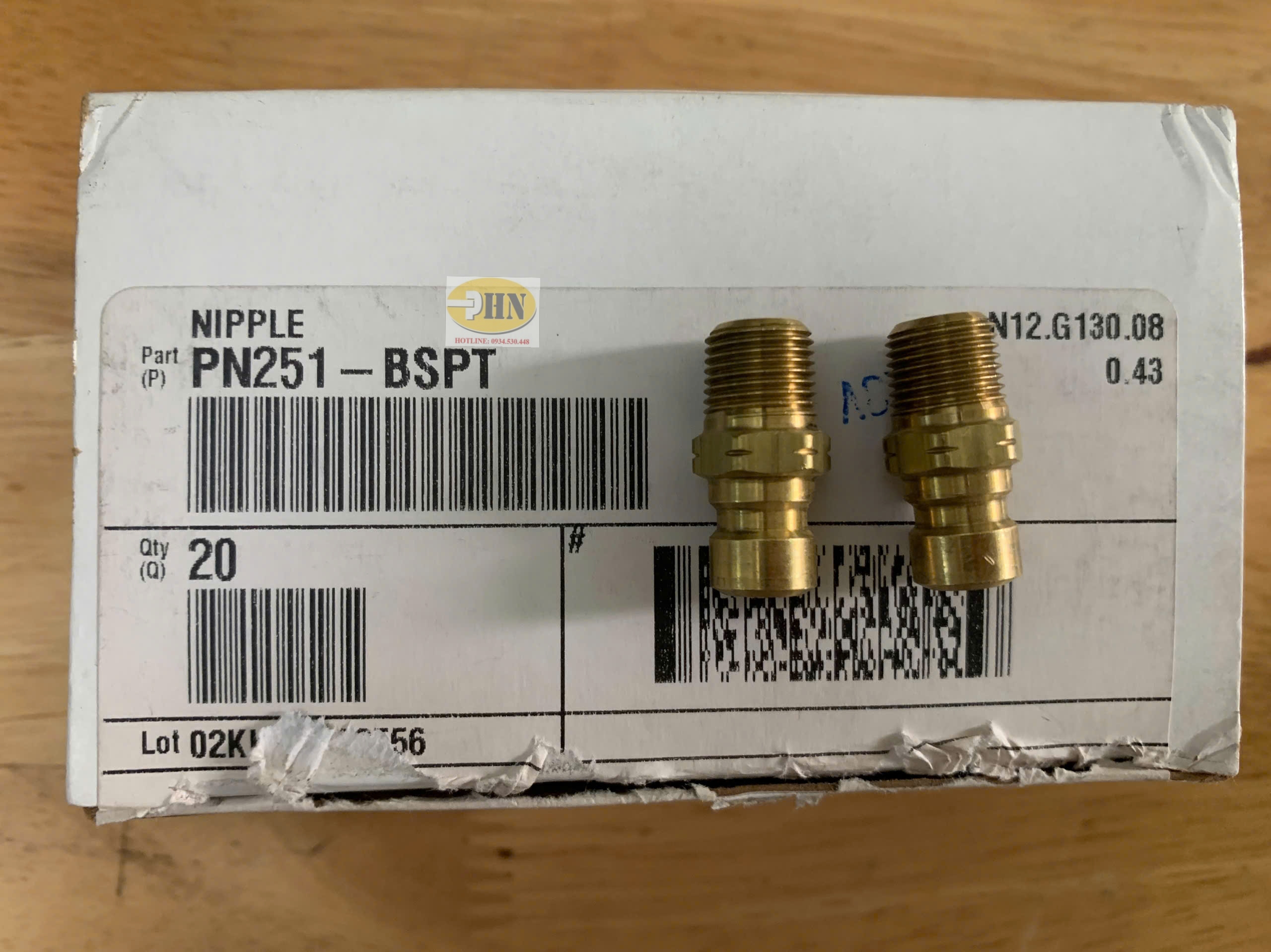 khớp nối nhanh Parker PN251-BSPT