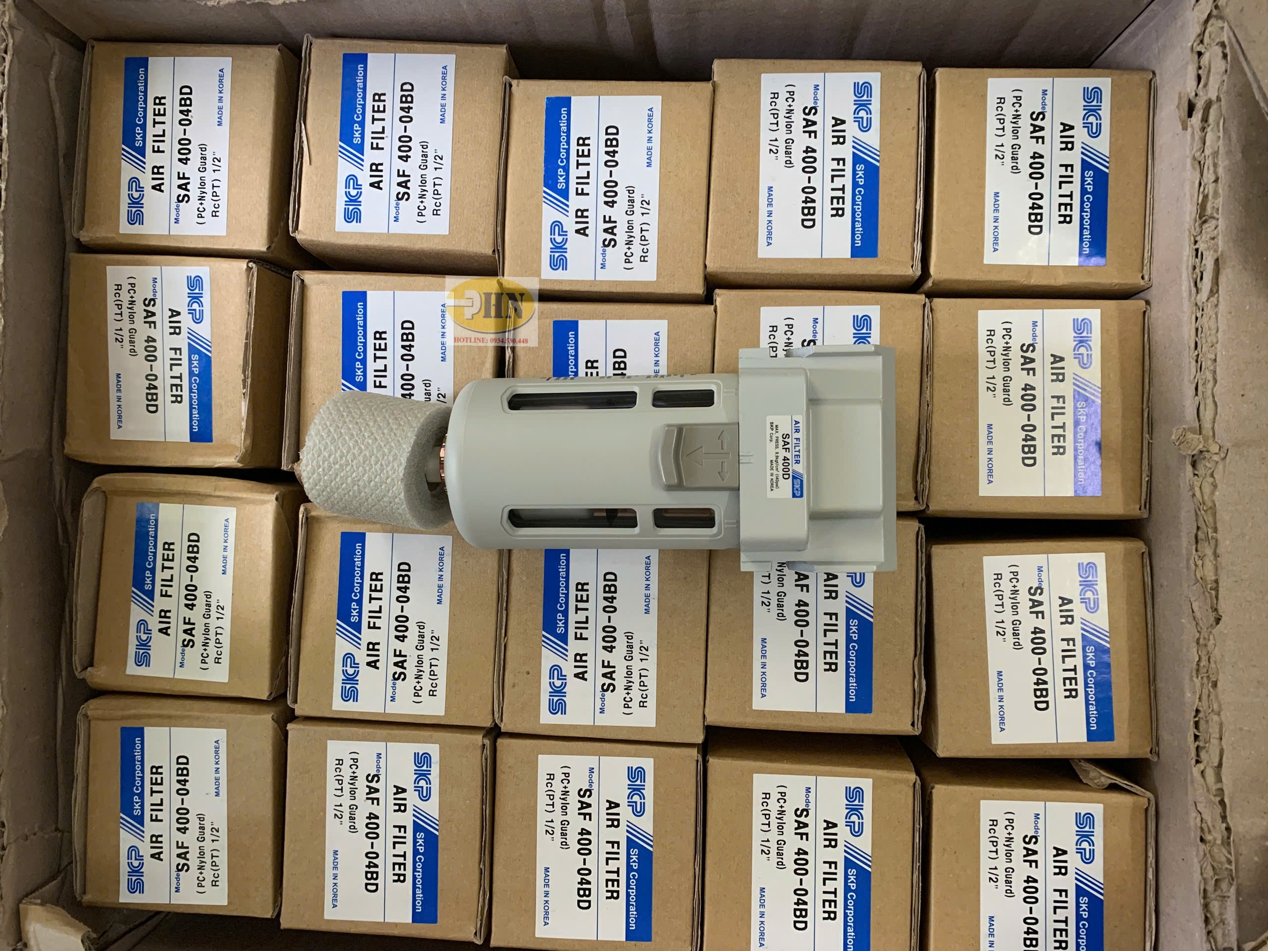 Bộ lọc khí SAF400-04BD