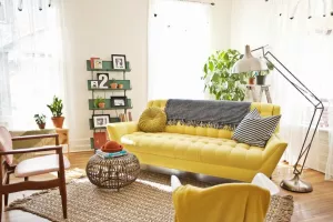 Sofa đỏ
