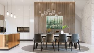 Bộ bàn ghế bếp