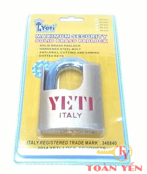 Khóa Yeti chống cắt 60mm