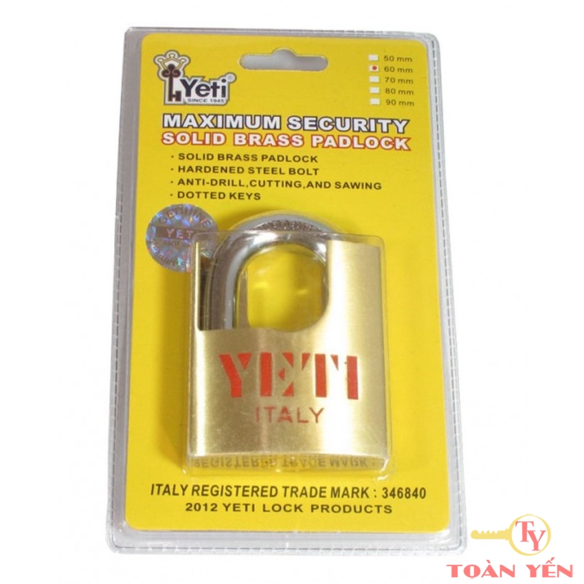 Khóa Yeti chống cắt TA019