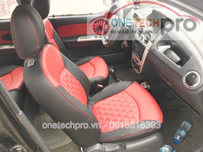 BỌC GHẾ DA XE CHEVROLET MATIZ-SPARK