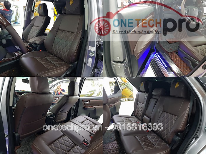 ĐỔI MÀU NỘI THẤT Ô TÔ TOYOTA FORTUNER