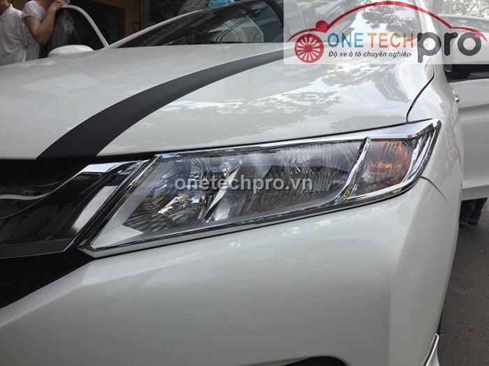 ỐP VIỀN ĐÈN TRƯỚC HONDA CITY