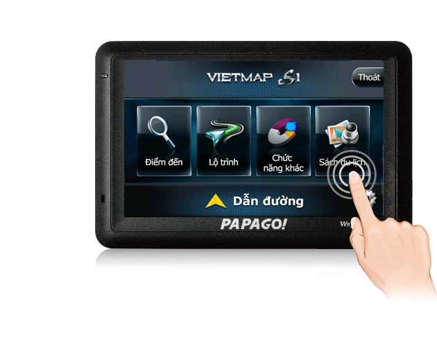 THIẾT BỊ ĐỊNH VỊ GPS VIETMAP WAYGO 500