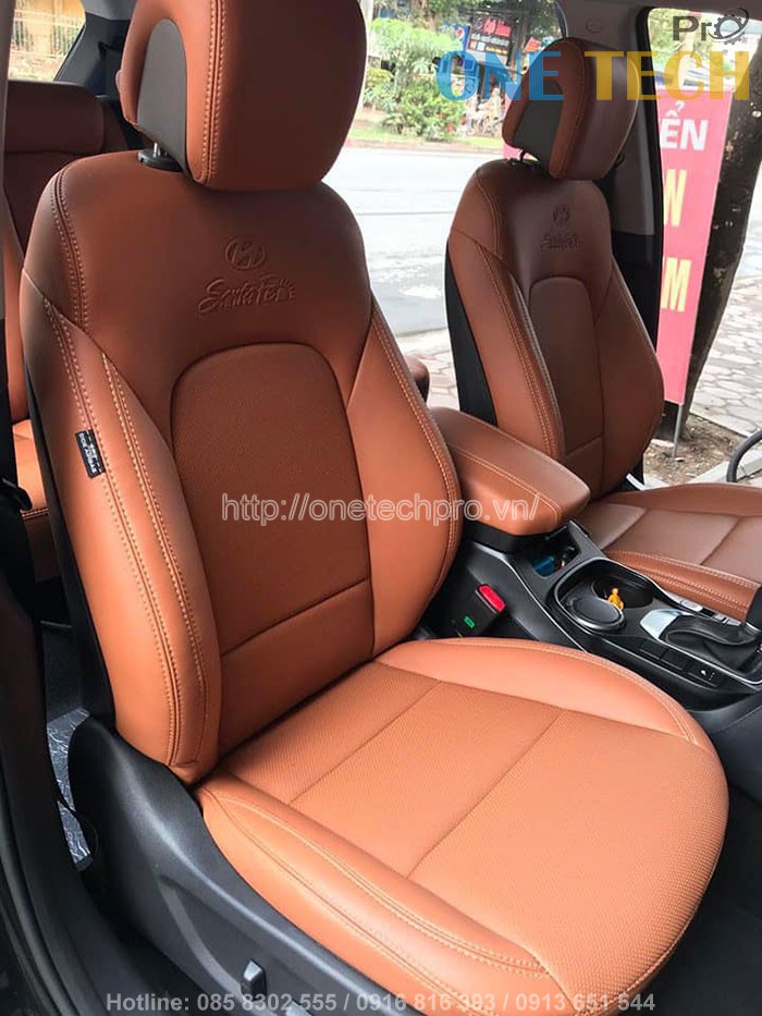 BỌC GHẾ DA Ô TÔ HYUNDAI SANTAFE