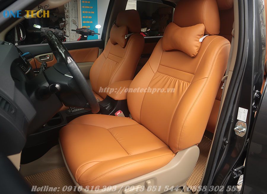 BỌC GHẾ DA Ô TÔ TOYOTA FORTUNER