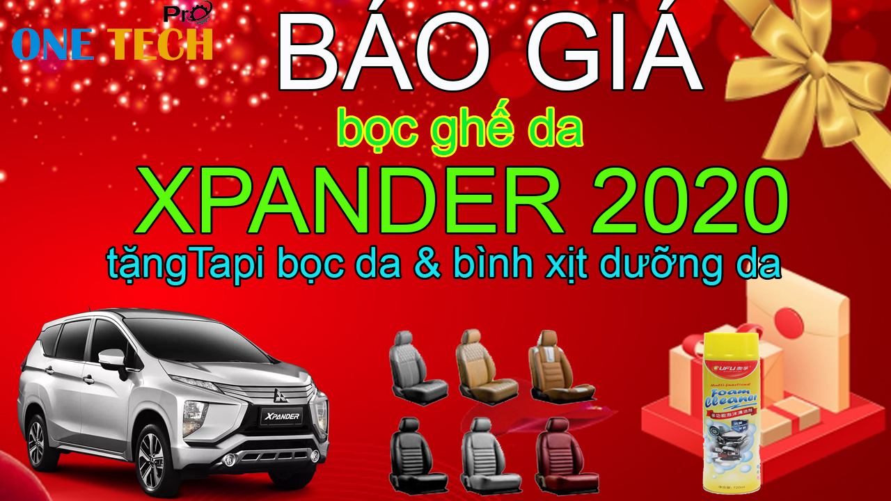 Báo giá Bọc Ghế Da Xe Mitsubishi Xpander Mới Nhất 2020