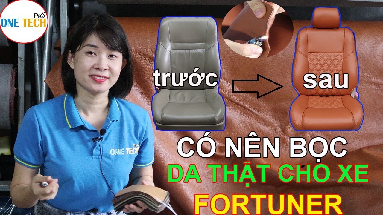 Review, tư vấn chi tiết bọc ghế da thật cao cấp anh quốc cho