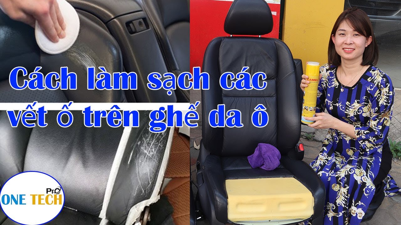 Cách làm sạch ghế da ô tô, mẹo vệ sinh nội thất ô tô