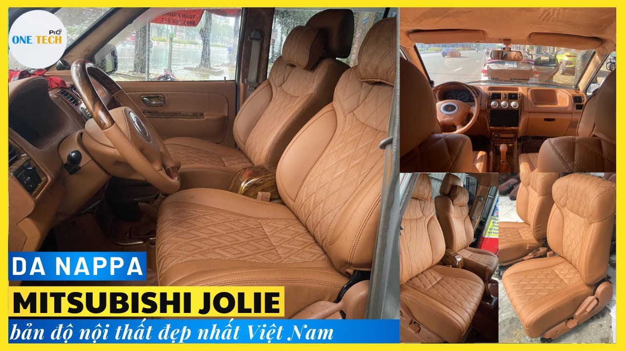 siêu phẩm độ nội thất xe mitsubishi jolie