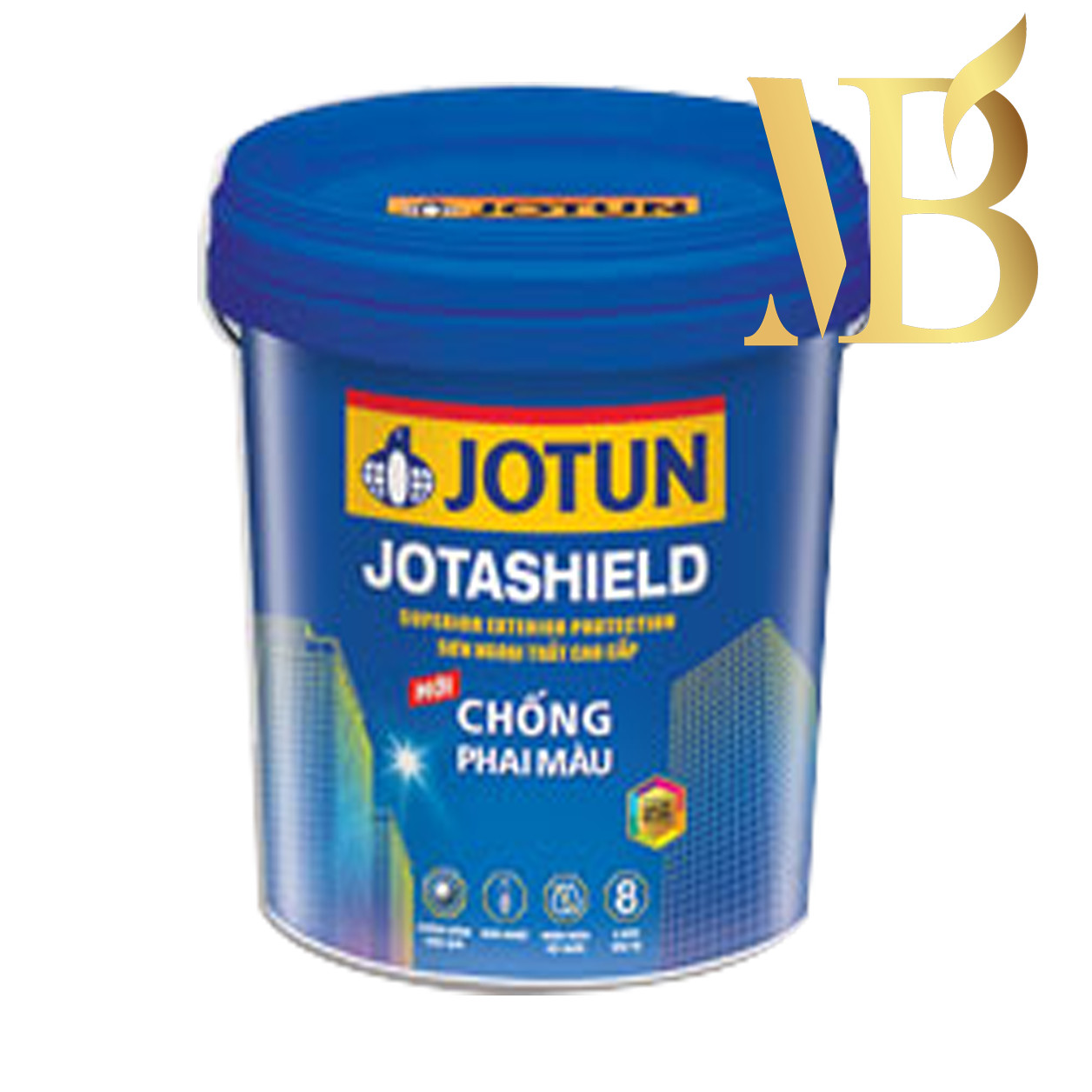 Sơn Jotun Jotashield chống phai màu ngoại thất 15L