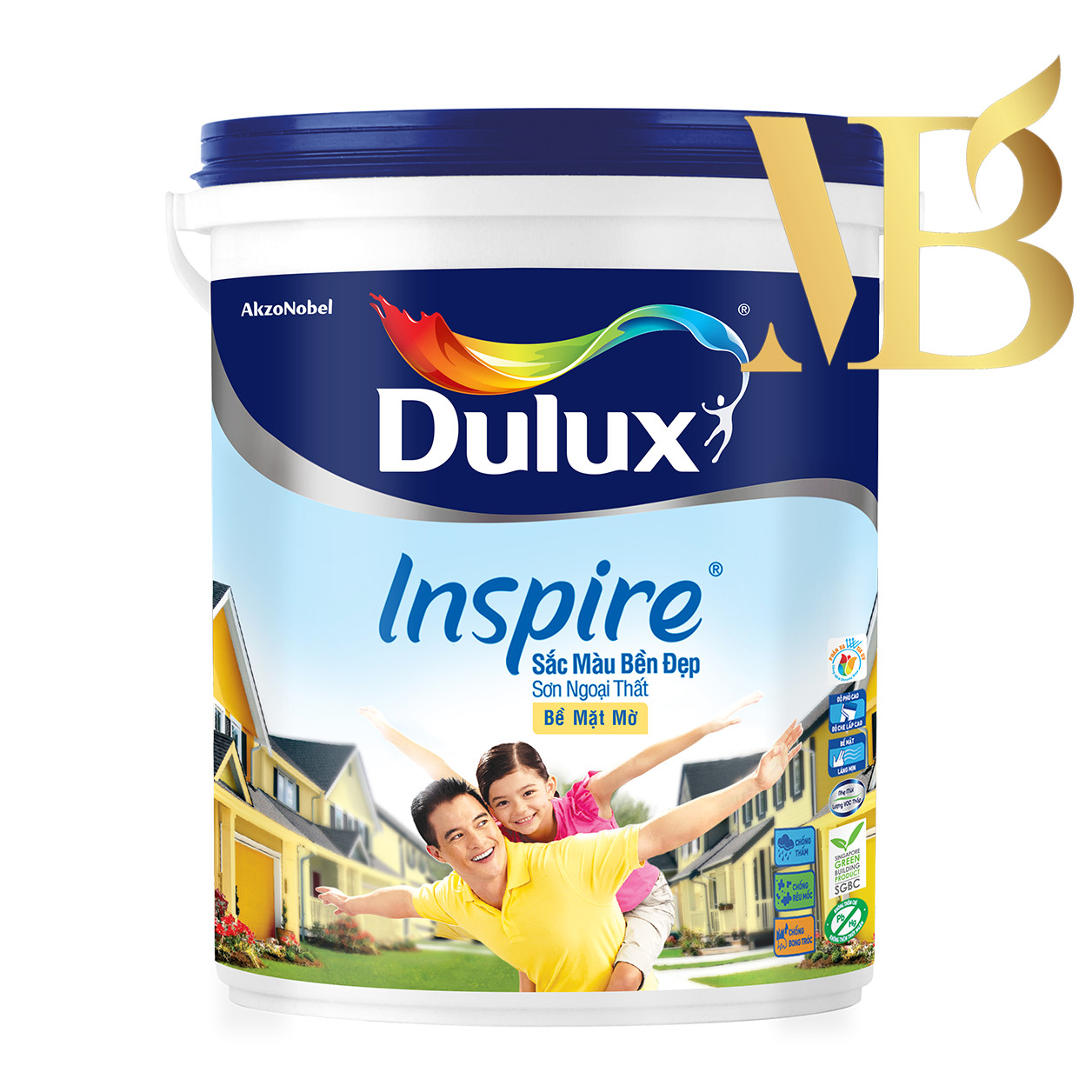 Z98 MỜ - SƠN NGOẠI THẤT DULUX INSPIRE - 15L