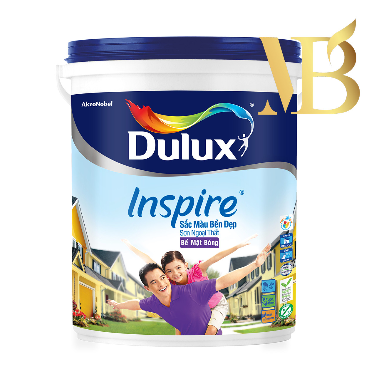 SƠN DULUX INSPIRE 79AB - LAU CHÙI BÓNG 15l