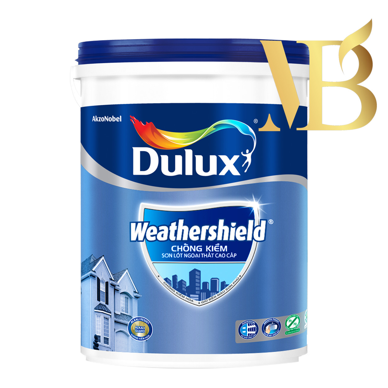 Sơn Lót Ngoại Thất Dulux Weathershield Chống Kiềm 15L