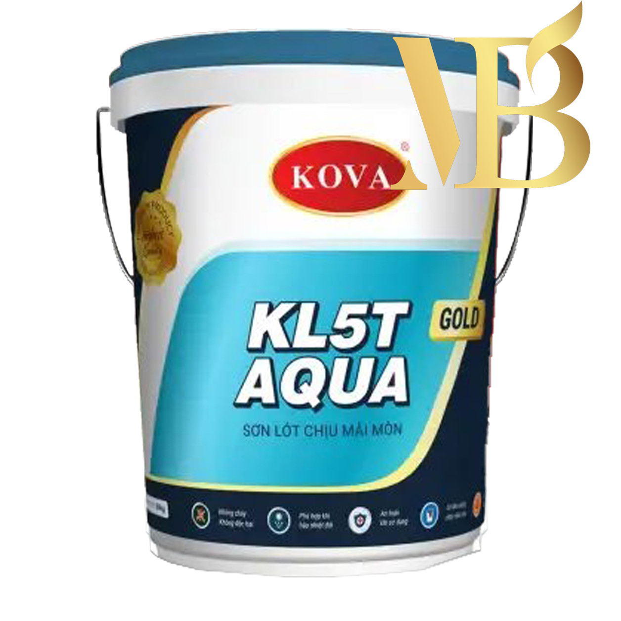 SƠN LÓT CHỊU MÀI MÒN KL-5T-AQUA GOLD 20KG