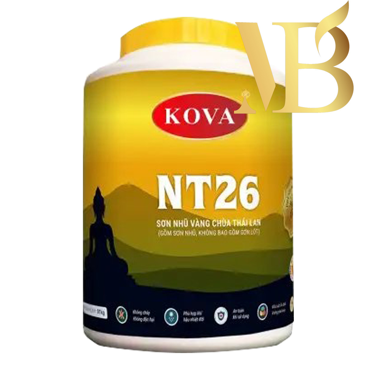 SƠN NHŨ CHÙA VÀNG THÁI LAN NT26