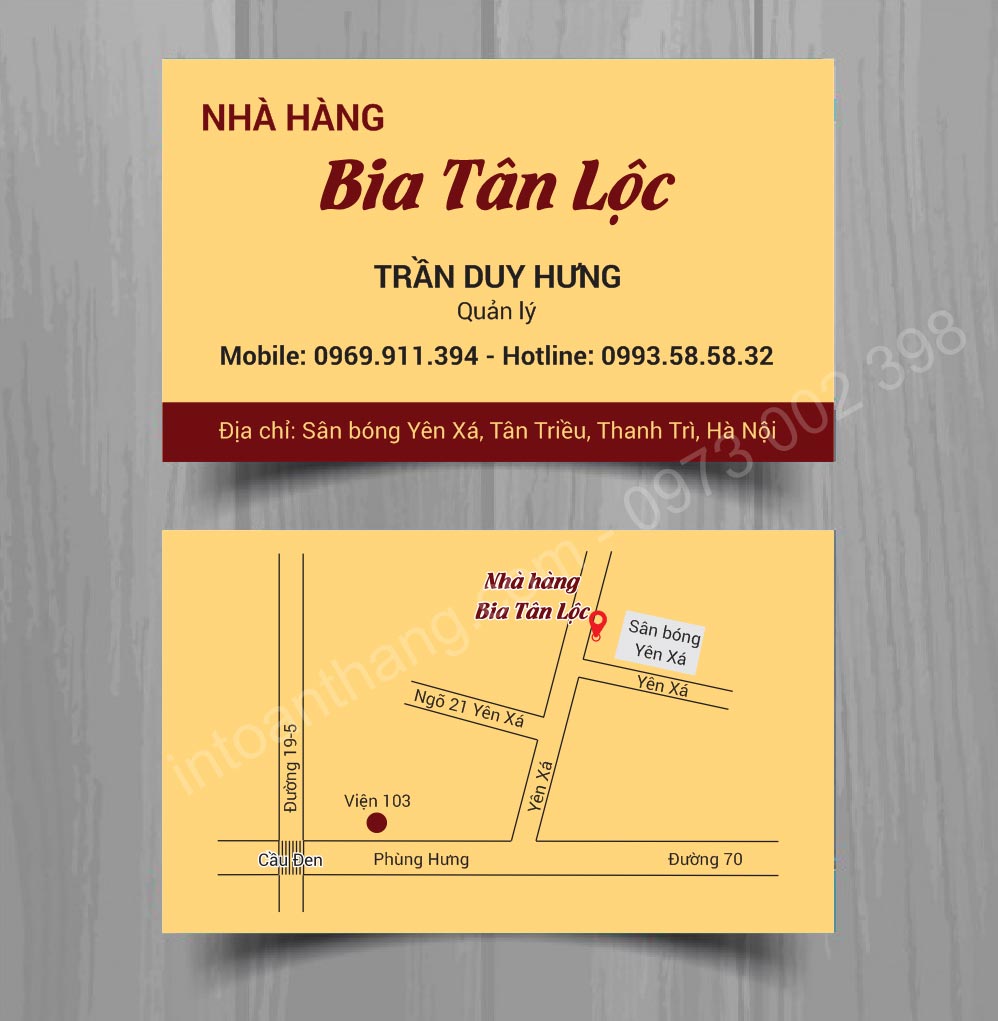 IN CARD BIA HƠI