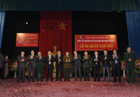 Lễ ra quân Công ty CP đầu tư đô thị và KCN Sông Đà 7 năm 2011