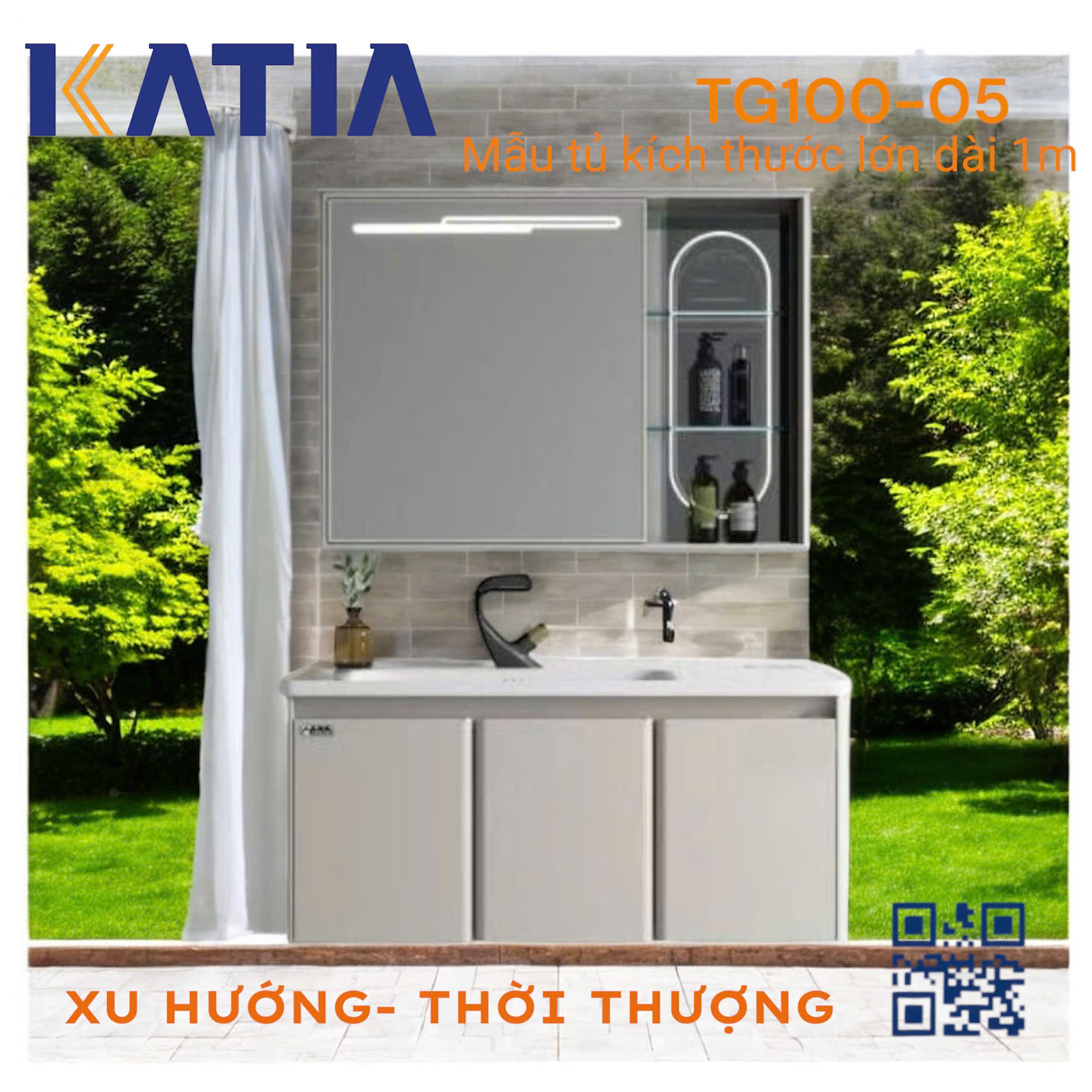 Tủ chậu TG100-05