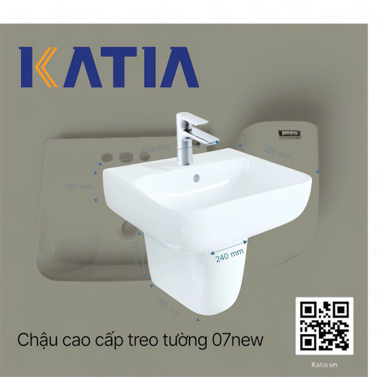 Chậu lavabo KI6007