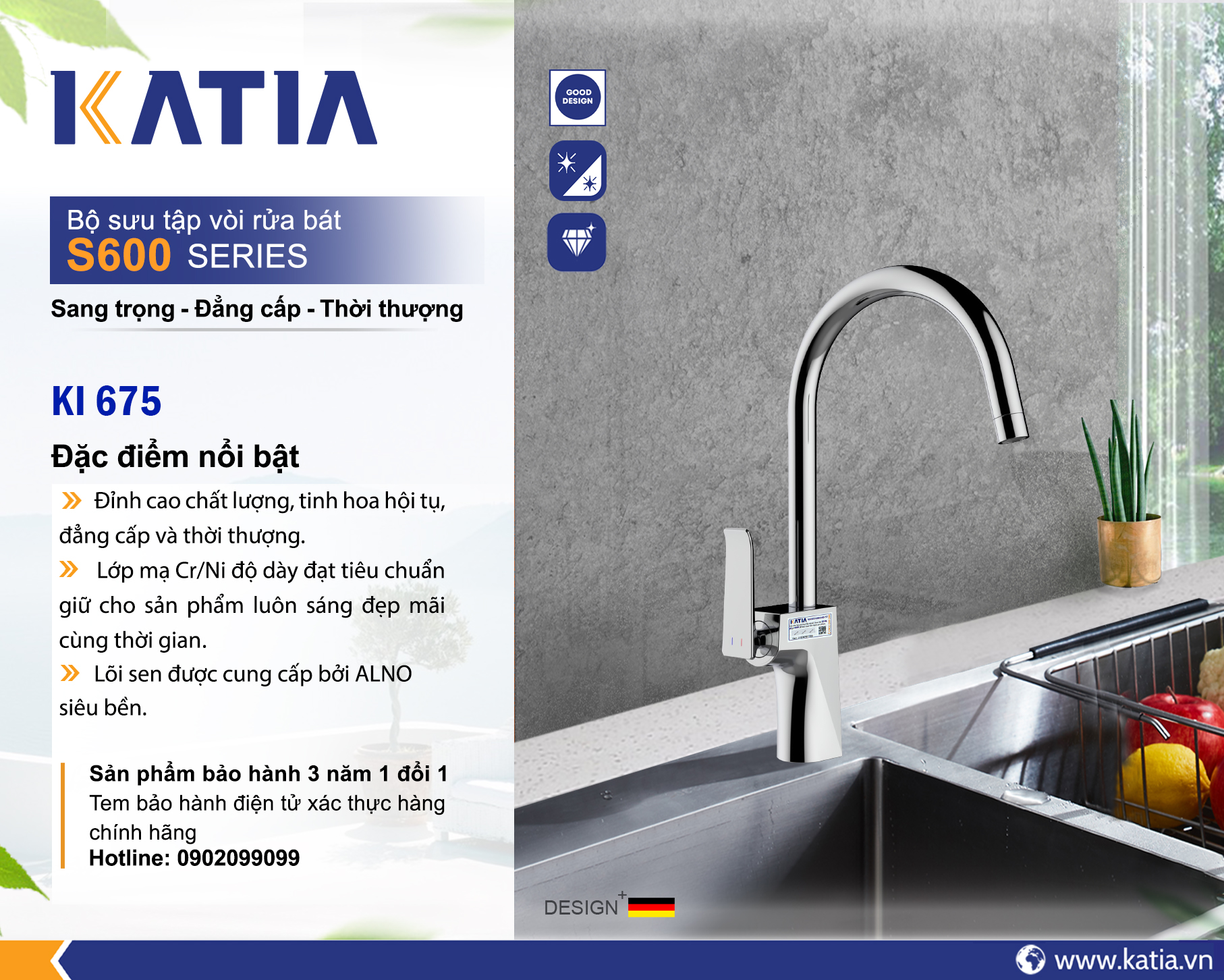 VÒI RỬA BÁT K675