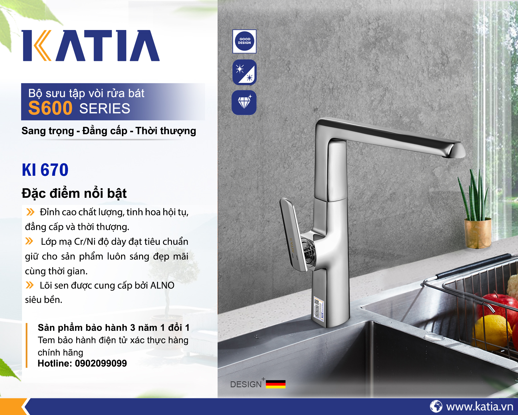 VÒI RỬA BÁT K670