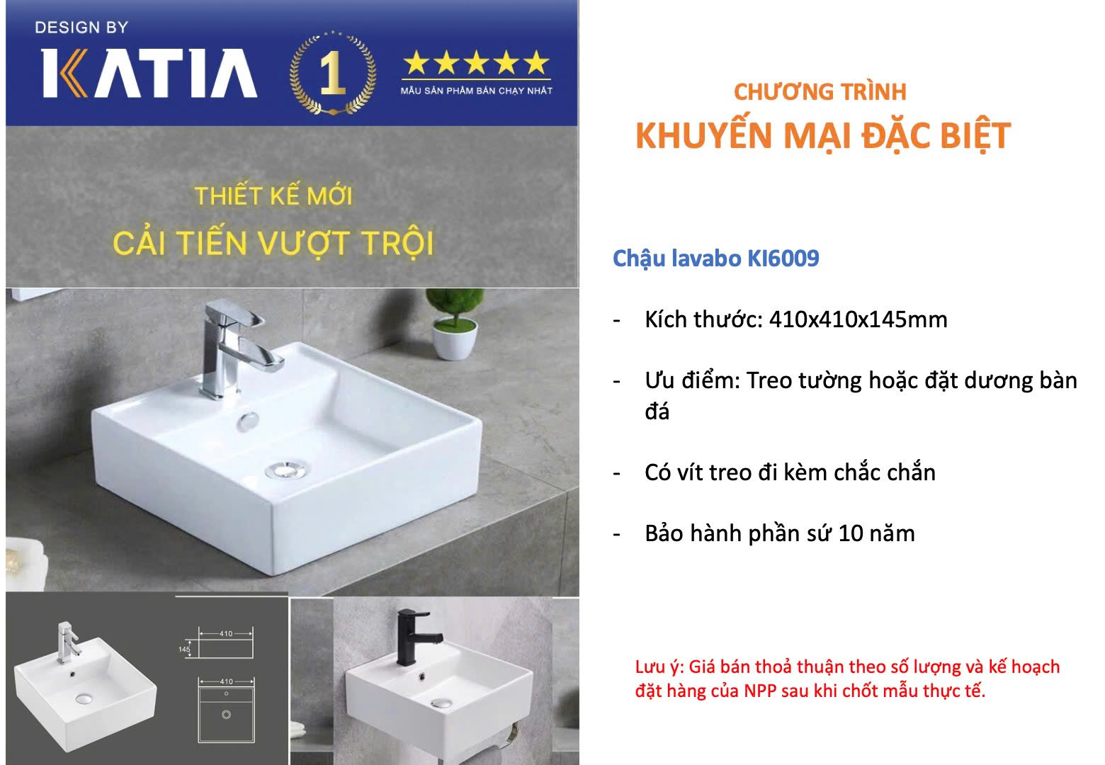 Chậu lavabo KI6009