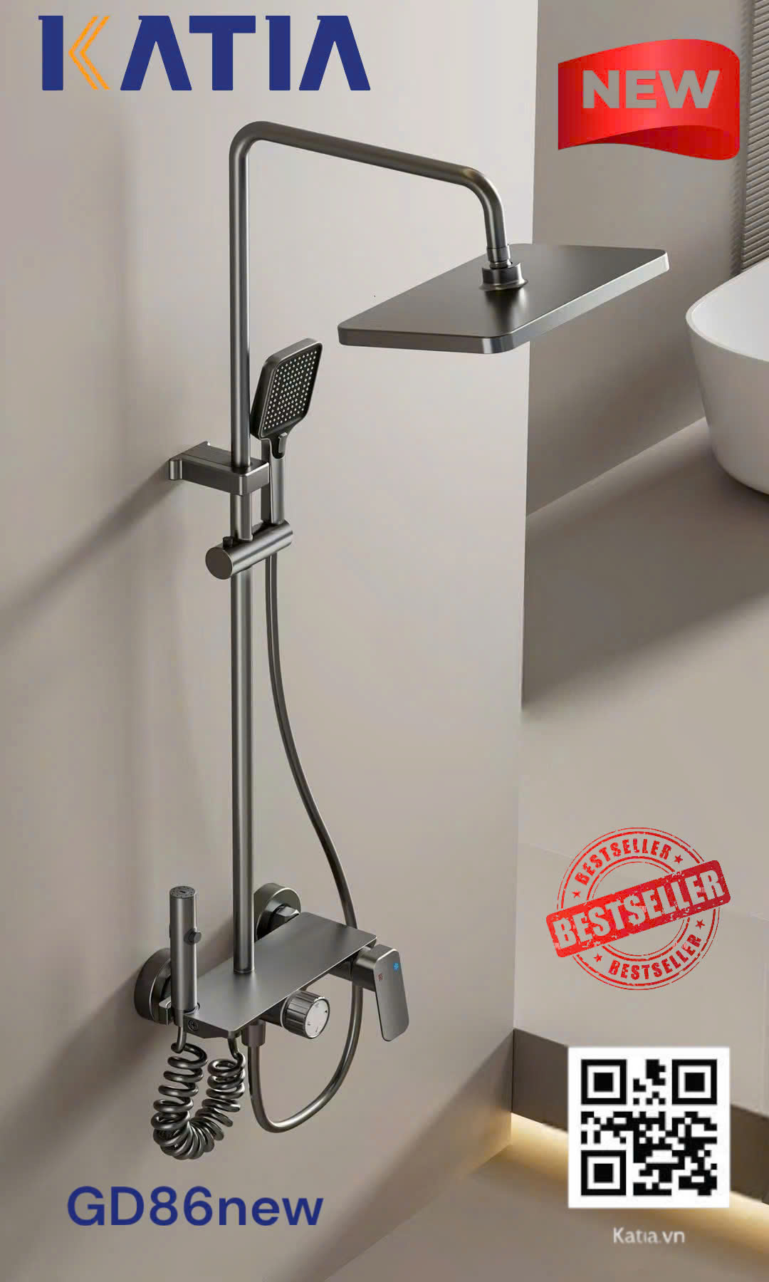 Sen cây tắm đứng GD86New