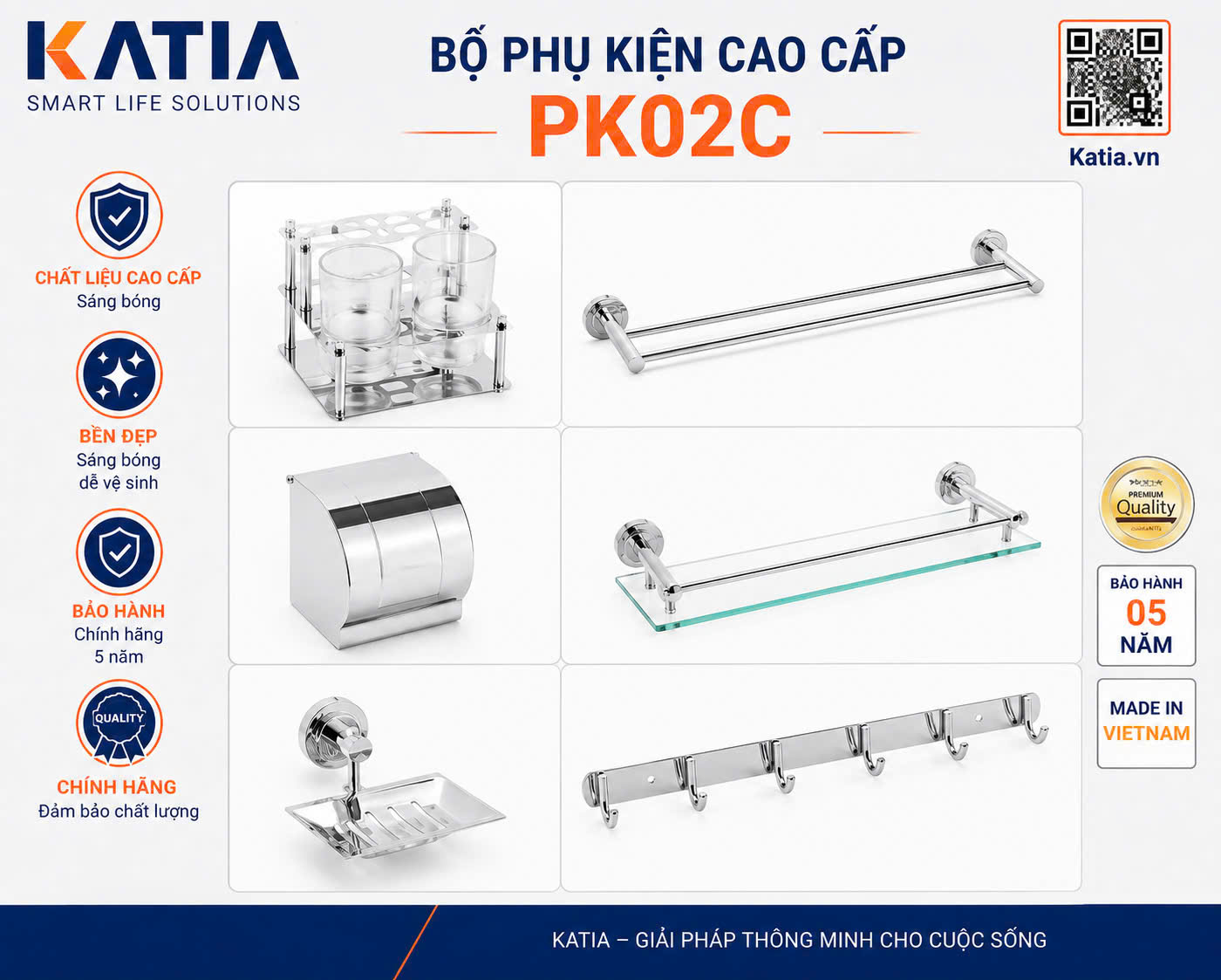 Bộ phụ kiện 6 món PK02C