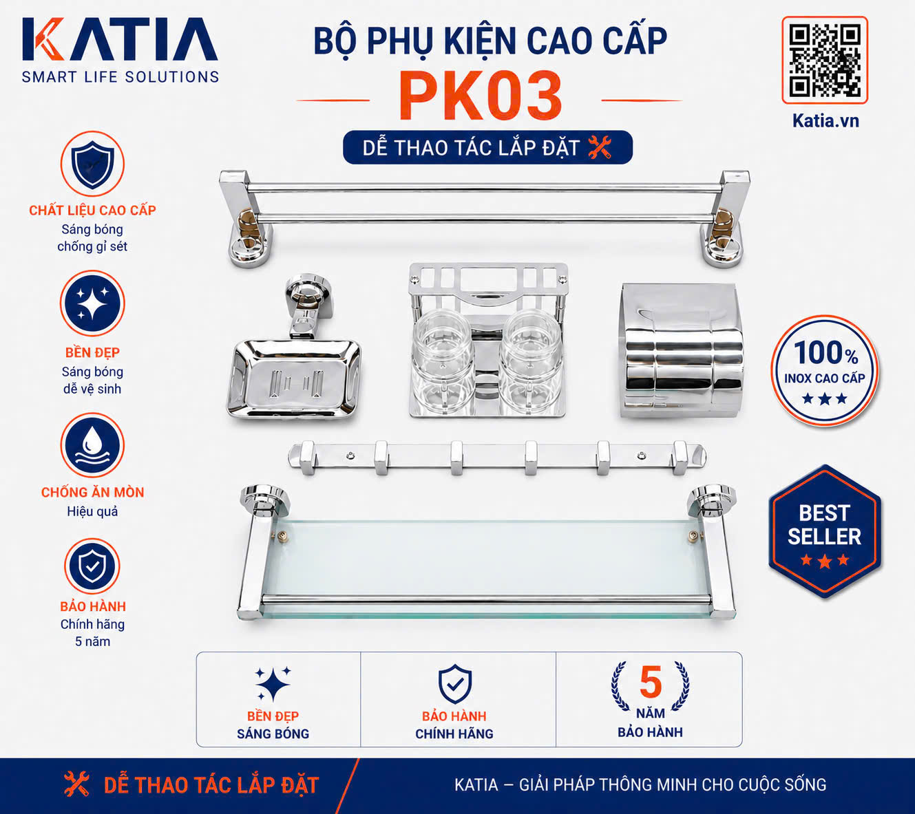 Bộ phụ kiện 6 món PK03