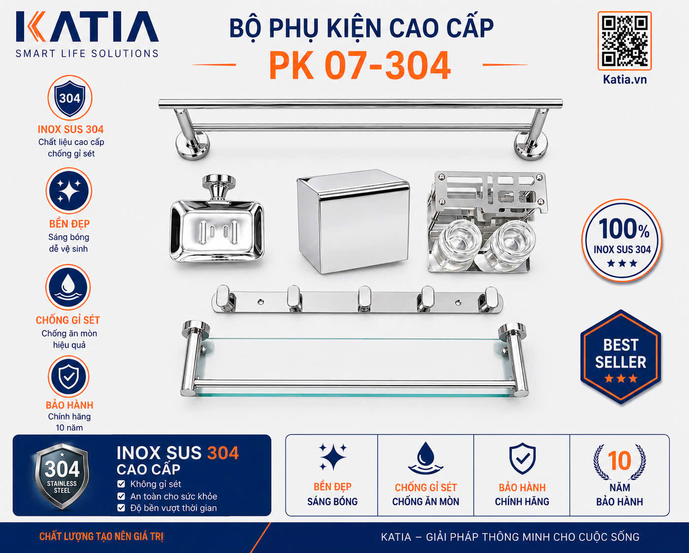 Bộ phụ kiện 6 món PK07-304