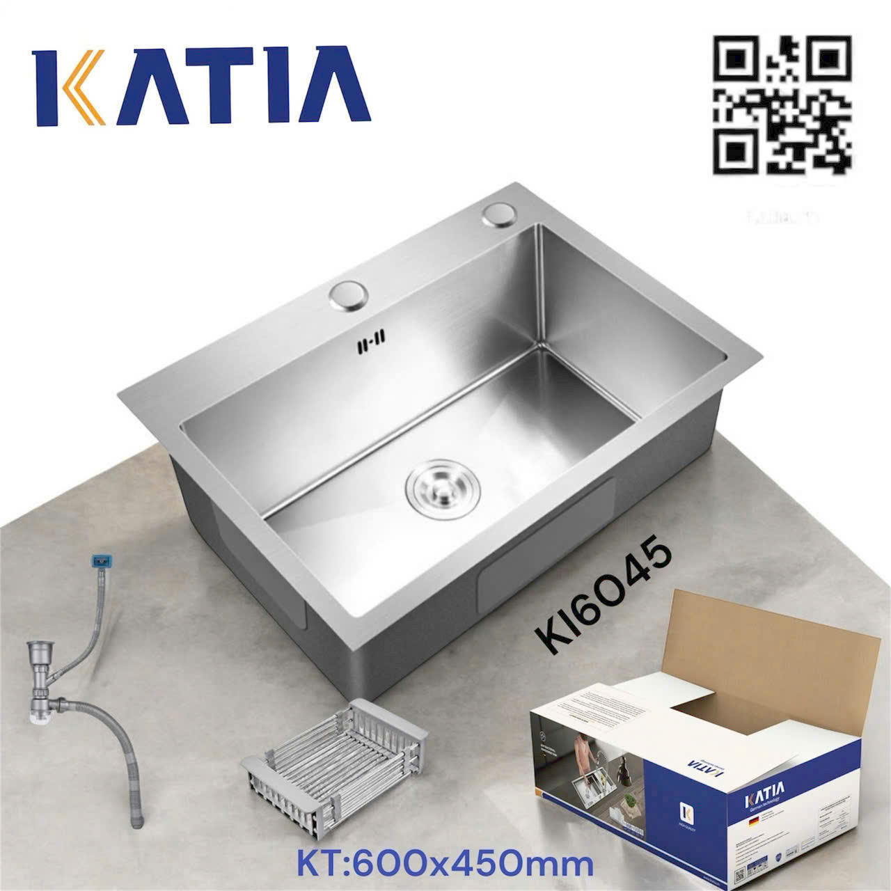 Chậu rửa bát cao cấp KI6045