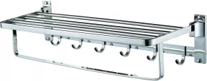 VẮT KHĂN GIÀN CÓ MÓC ÁO INOX 304 GELER 350A