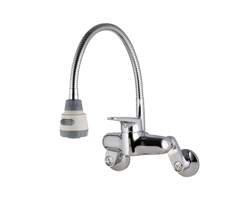 Vòi bếp nóng lạnh gắn tường MK 503