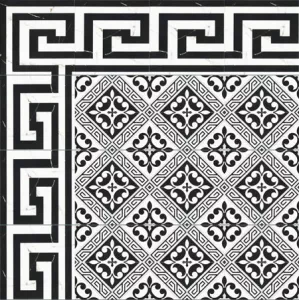 Gạch bông Thanh Xoan 20×20 22050 Viền – Góc