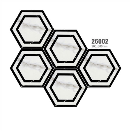 Gạch lục giác 26×30 26002