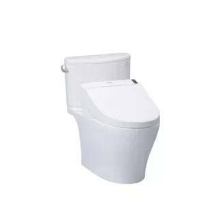 Bồn cầu ToTo CS767W6 hai khối kèm nắp rửa điện tử
