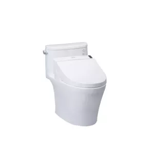 Bồn cầu ToTo một khối cảm MS887W6 kèm nắp rửa điện tử
