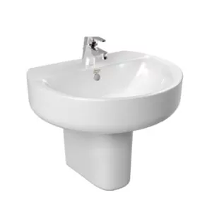 Chậu rửa lavabo chân lửng American Standard 0552-WT/0740-WT
