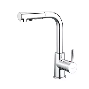 Vòi rửa bát nóng lạnh Caesar K915C (dây rút